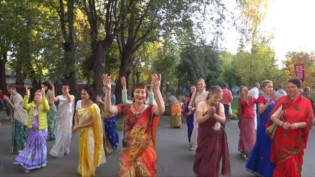 РАДХА-ЯТРА ВОЛЖСКИЙ.13.10.18г смотреть онлайн