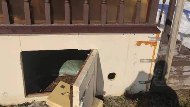 ПУЧЕНИЕ ГРУНТА. УТЕПЛЕНИЕ ФУНДАМЕНТА. ПЕРВАЯ ЗИМА смотреть онлайн