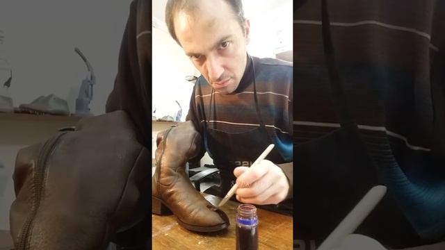 Покраска обуви смотреть онлайн
