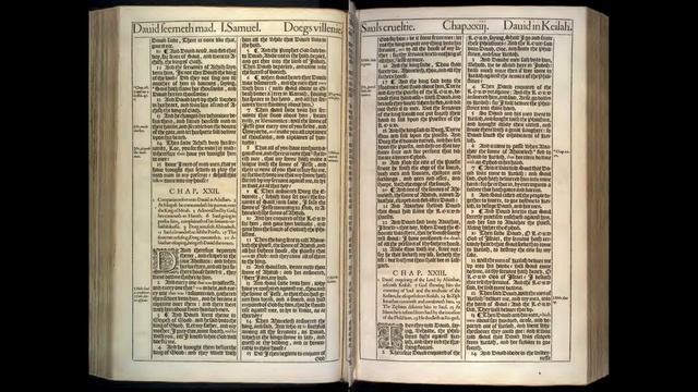 1.Samuel 22~24 | 1611 KJV | Day 90 смотреть онлайн