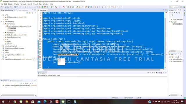 Spark Streaming in java #Spark Streaming #java смотреть онлайн