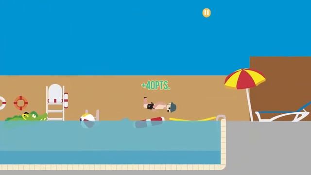 Balcony Diving Game Walkthrough