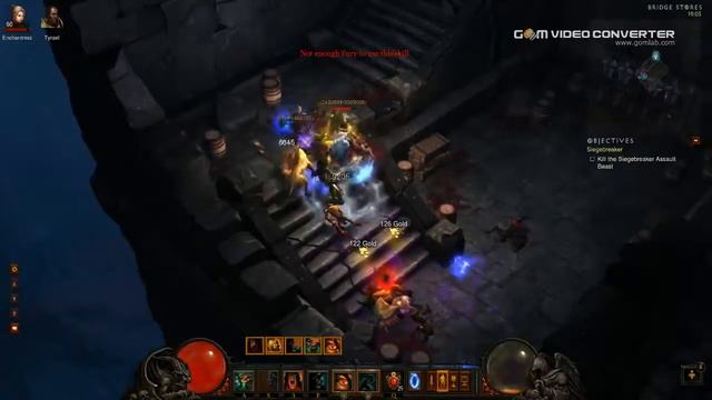 Diablo 3 Inferno Act 3 - Fallen Hellhound: Electrified, Teleporter, Knockback, Fast смотреть онлайн