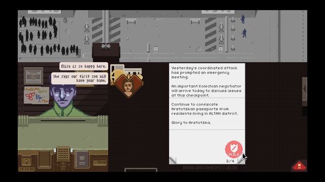Papers, Please - Ending 16 / 20 смотреть онлайн