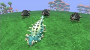 Cartoon Characters vs Dinosaurs [S2] | SPORE