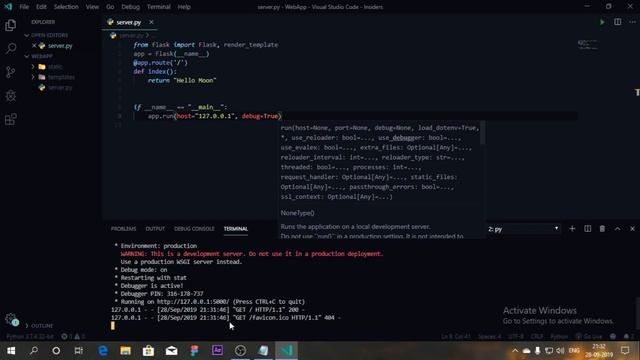 Python Web Application using Flask смотреть онлайн