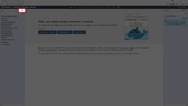 Running NG-CHM in a Galaxy Docker Container смотреть онлайн
