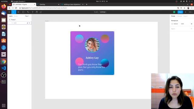 Figma tasarımını React koduna dönüştürelim | OVERLAY PLUGIN смотреть онлайн