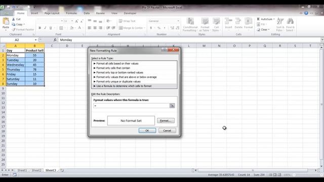 Excel Conditional Formatting Based On Another Cell Value смотреть онлайн