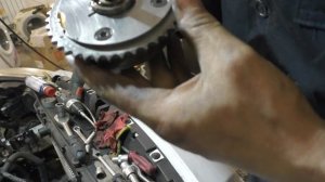 Пежо408 1.6 ,Ремонт ГБЦ. Выставление меток ГРМ.