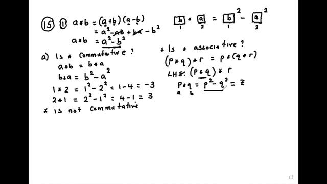 Binary Operations MAT1120 Sheet 1 Q15 смотреть онлайн