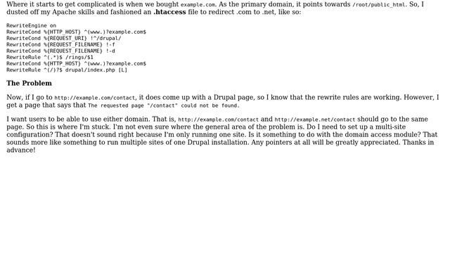 Drupal: Problem with multiple domains (2 Solutions!!) смотреть онлайн