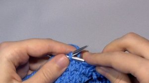 Детская шапка спицами | Детская шапочка с ушками и фиксированным отворотом