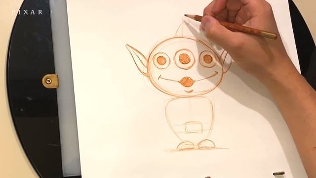 How to Draw the Aliens from Toy Story | Draw With Pixar смотреть онлайн