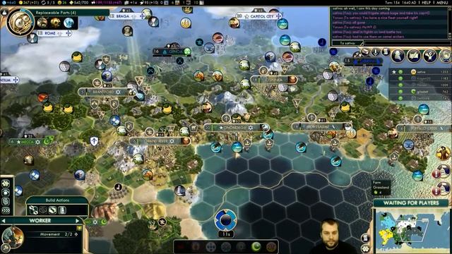 MP 065 Part 8/10:Iroquis (Civilization V Brave New World 6 Player Free For All) Gameplay/Commentary смотреть онлайн