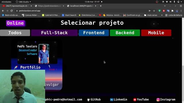 App Desenvolvido ReactJs, TypeScript e NextJs divulgação, educação, investimento e oportunidades смотреть онлайн