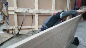 РЕМОНТ ЦАРГОВОЙ ДВЕРИ. Замена стекла в межкомнатной двери.