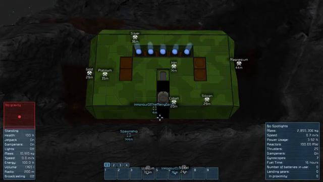 E47 Sal Plays Space Engineers - Journey to the Centre of the Asteroid смотреть онлайн