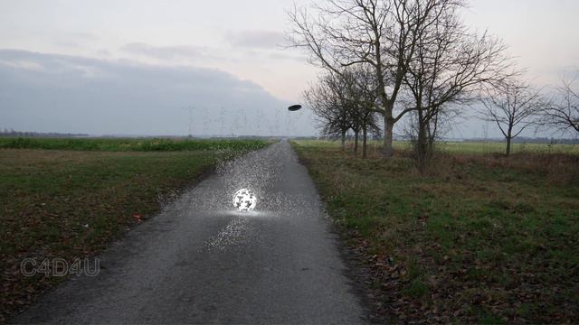 UFO - DRONE Animation With Cinema 4D ❤️ C4D4U