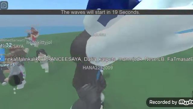 играем в цунами с Дашей TSUNAMI SURVIVAL Roblox смотреть онлайн