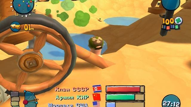 Worms Убойные Разборки Gameplay by AiD смотреть онлайн