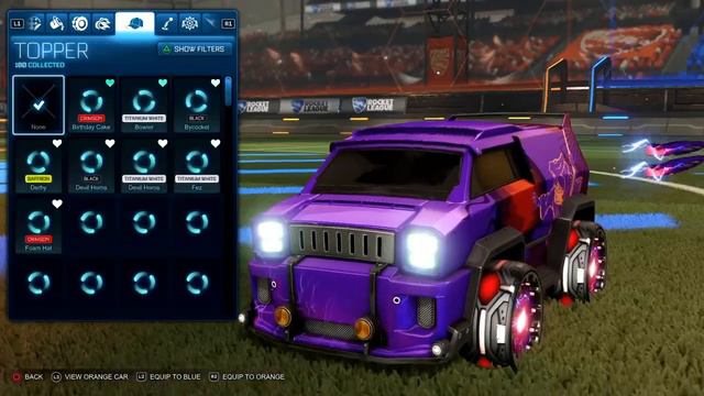 My TOP 5 MERC DESIGNS | Rocket League смотреть онлайн