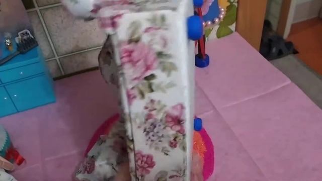 Как сделать красивую мебель для барби!!! смотреть онлайн