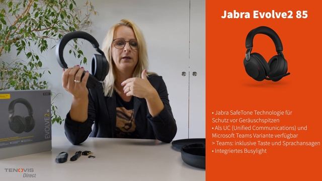 JABRA EVOLVE2 85 Headset Review смотреть онлайн