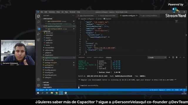 Aplicaciones móviles con ANGULAR + Capacitor смотреть онлайн