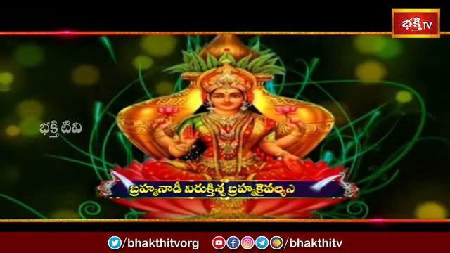 LIVE : కార్తిక బుధవారం నాడు ఈ స్తోత్రాలు వింటే శ్రమకు తగిన ఆదాయం లభిస్తుంది | Bhakthi TV SPL Live смотреть онлайн