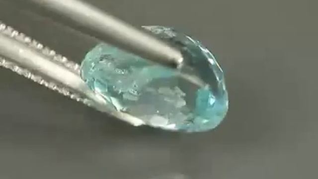 Камень Аквамарин натуральный 2.65 карат арт.20460 смотреть онлайн