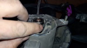 VW CADDY Ремонт вентилятора .