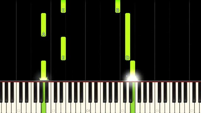 SUBWOOFER LULLABY | MINECRAFT - EASY Piano Tutorial смотреть онлайн