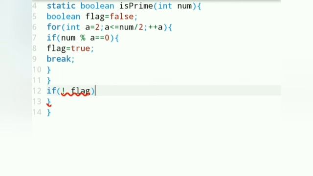Prime number Java program daily learning practice progress skills YT 12 Easy Learning Genius смотреть онлайн