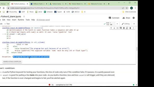 Python Programming: Week 3 смотреть онлайн