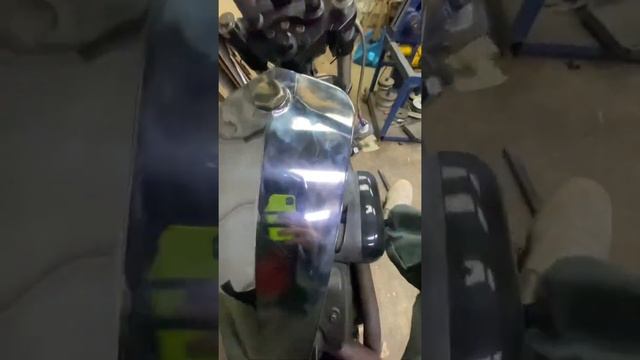 Изготовление и Полировка бака под Steed400 смотреть онлайн