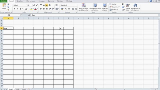 Mise en forme d’un tableau EXCEL смотреть онлайн