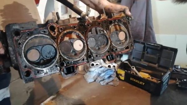 Ваз 2114 антифриз в цилиндрах