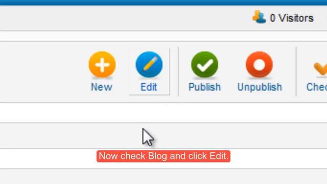 how to moadify an item in top menu of your Joomla Website смотреть онлайн