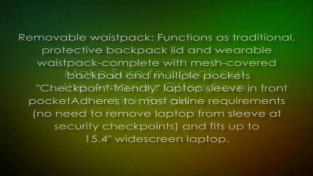 Lowepro Pro Trekker 600 AW Camera Backpack смотреть онлайн