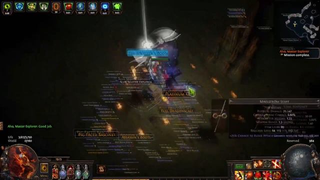 Loot From 100 Alva Missions | Path Of Exile