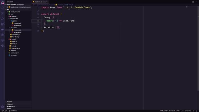 API GraphQL: Criando os Schemas e Resolvers - Aula #04 смотреть онлайн