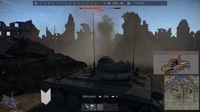 War thunder, going ham in the amx 13[FL11] смотреть онлайн