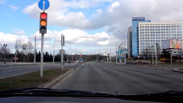 ПДД РБ Проезд перекрестков. Cочетание красного и жёлтого сигналов светофора