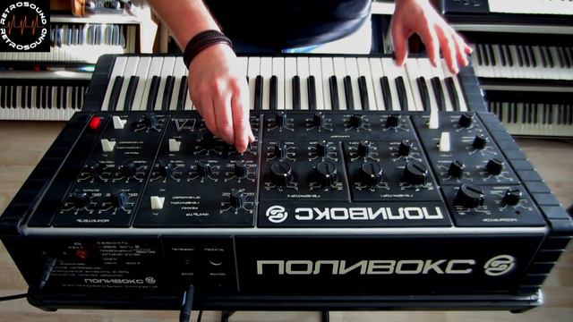 The sound of the Polivoks Synthesizer - Поливокс смотреть онлайн