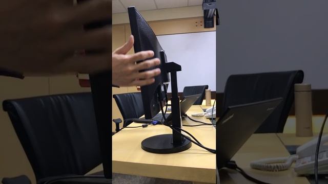 ViewSonic Monitor VG2233-LED Height Adjustment смотреть онлайн