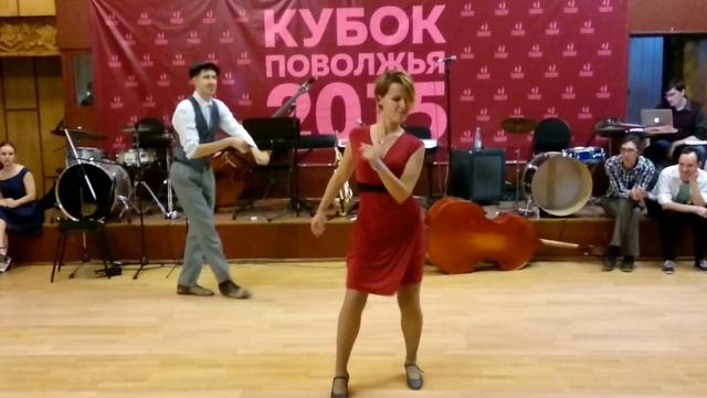 Кубок Поволжья 2015 Cabaret Алексей Казённов и Валерия Трифонова смотреть онлайн
