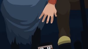 Существо в лесу. Страшная история №1 (анимация)