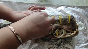 Сайда в духовке. Рыба в фольге. Треска
