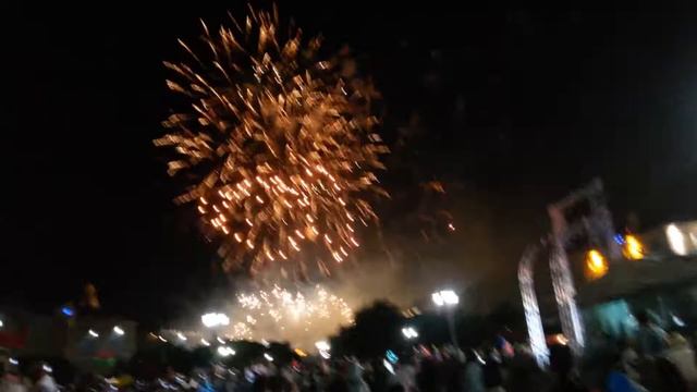 Фейерверк на Фестивале национальный культур Гродно 2018 смотреть онлайн